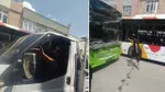 Aracıyla ters yöne girdi, kadın otobüs şoförüne küfürler savurdu