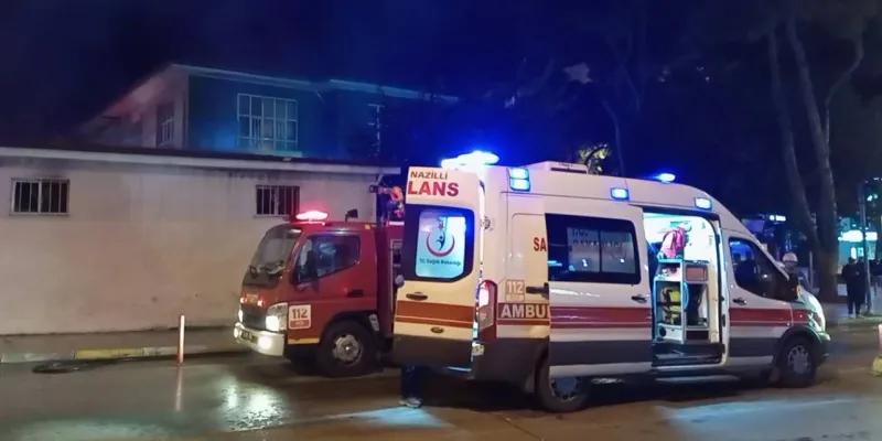 Aydın'da Okul Kantininde Korkunç Yangın! İşte İlk Detaylar