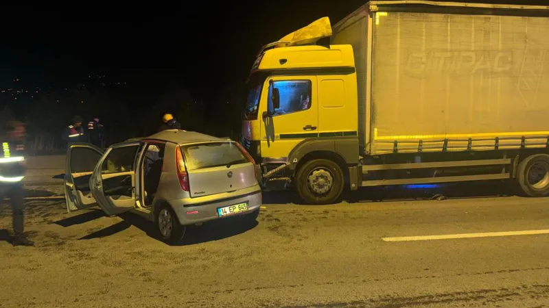 Bolu D-100'de Kan Donduran Kaza! İşte Detaylar
