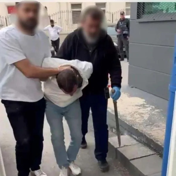 Döner bıçağı çekmişti, gözaltına alındı