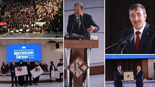 Hasan Kalyoncu Üniversitesi’nde mezuniyet coşkusu