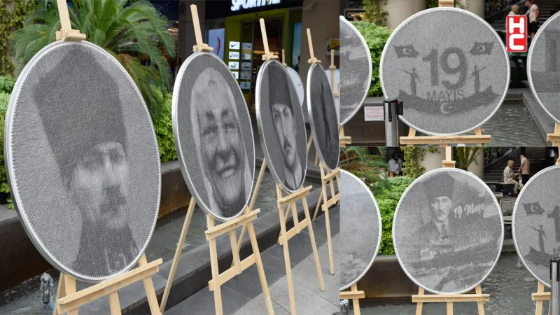 İp sanatının zarafeti '19 Mayıs' ile buluştu