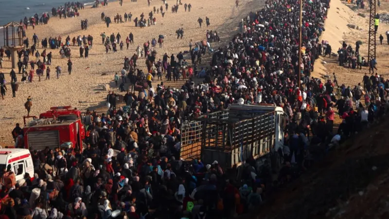 İsrail'in işgal kararı sonrası Gazze’de 1 milyon kişi tekrar zorla yerinden edilmeyle karşı karşıya