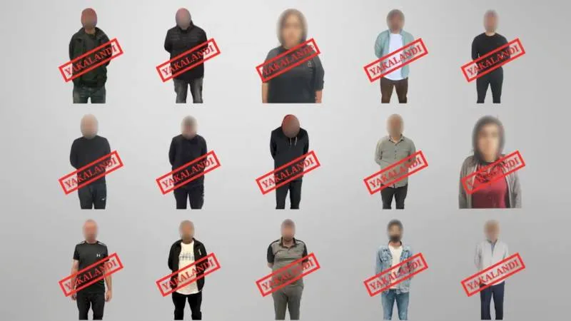 Kırmızı bülten ve ulusal seviyede aranan 15 şüpheli Türkiye'ye getirildi!