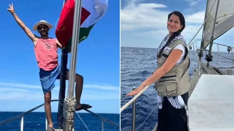 Madleen gemisindeki iki Türk aktivist serbest bırakıldı!