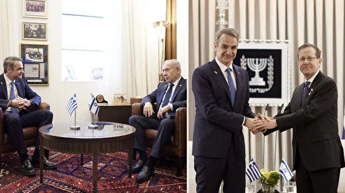 Miçotakis'in İsrail ziyareti Yunanistan'da fırtına kopardı