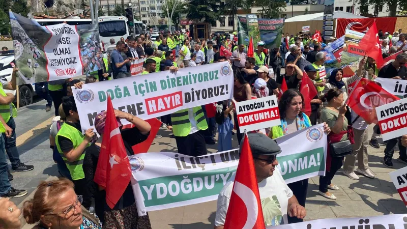 Tokat'ta yurttaşlar, kutsal ormanları için mücadele etmeyi sürdürüyor