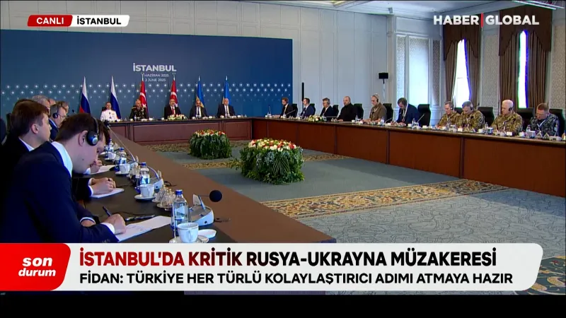 Türkiye-Rusya Ukrayna Üçlü Toplantısı İstanbul'da başladı! Bakan Fidan: Somut neticeler alacağınıza inanıyoruz